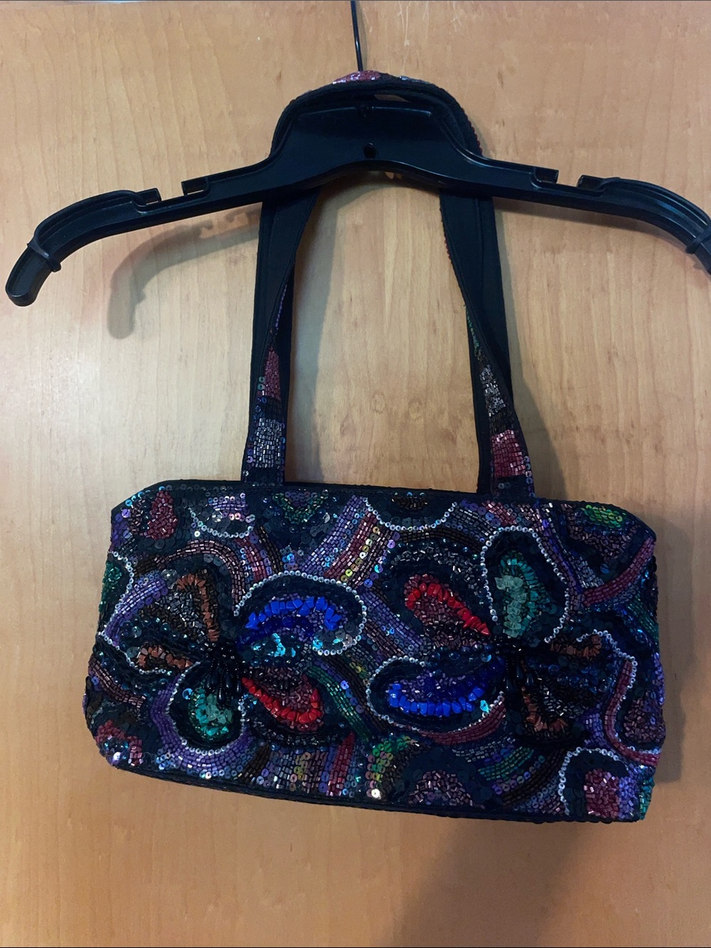 Vintage sequin & beaded bag talk of the walk Atlantic City